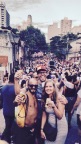 Sao Paulo block party with Wendell