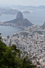 View of Sugar Loaf Mountain from the Christ the Redeemer statue, Rio de Janeiro