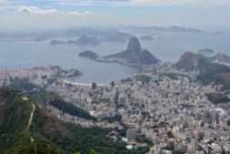 View of Rio from the Christ the Redeemer statue